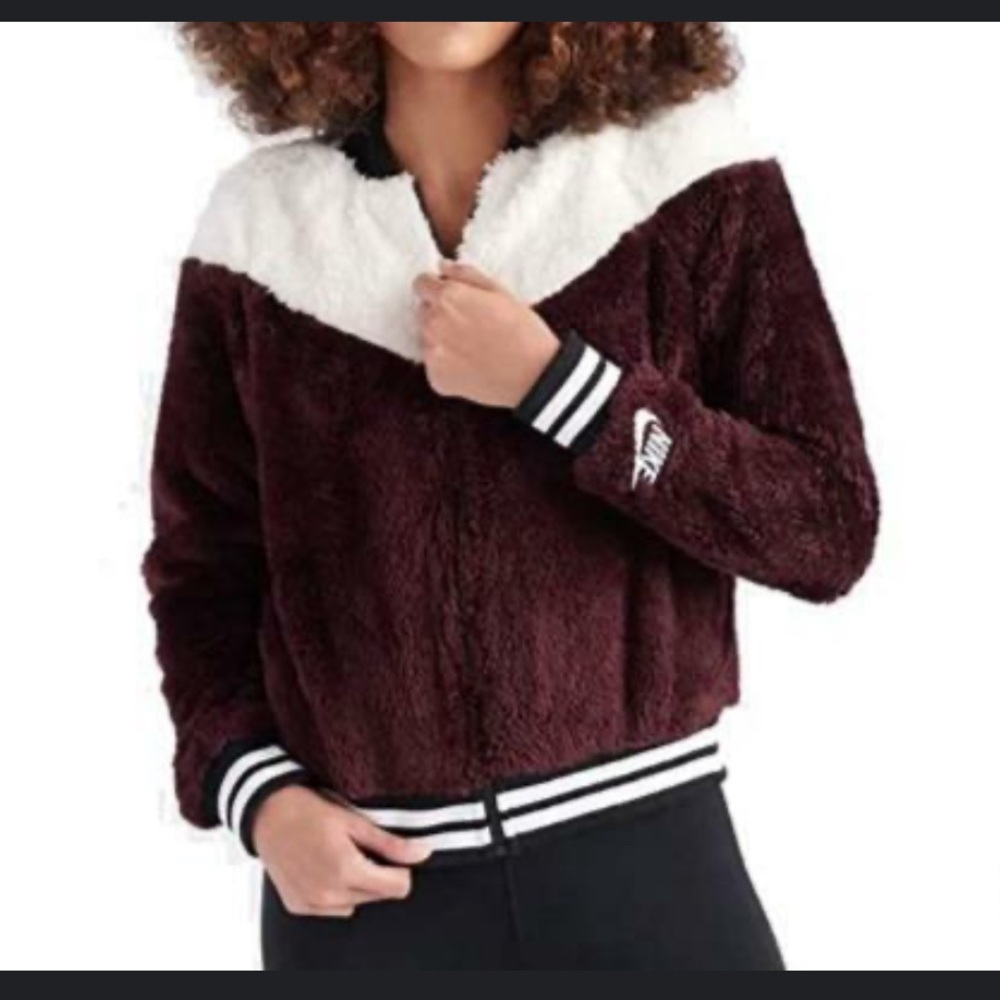 Women's Nike Fleece Bomber Jacket